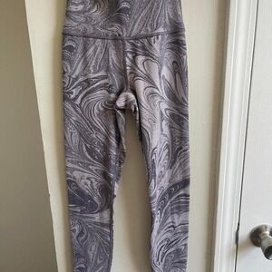 Athleta Transcend Leggings Marble Swirl Print XXS High Rise